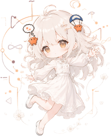 貓七七 Q 版少女立绘