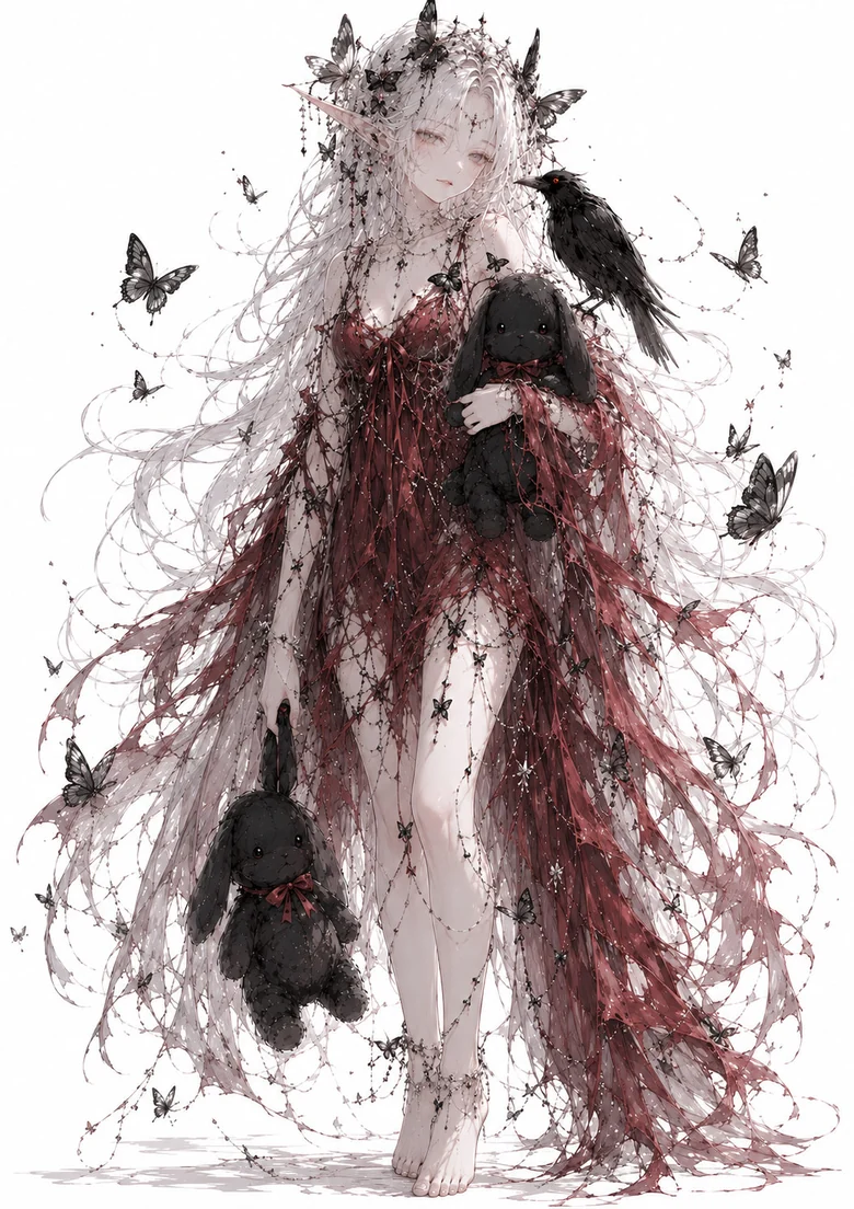 緋裙 · 蝶群